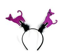 YPREWY Diadema de Halloween para niños, diadema de calabaza brillante, disfraz de cosplay para adultos y niños