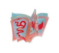 YPREWY Horquilla de acetato de moda para el pelo, estilo libro mágico, pasadores de pelo de moda para fiestas y uso diario