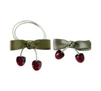 YPREWY Juego de 2 gomas elásticas para el pelo y horquillas para niños, accesorios para el cabello con comodidad