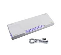 YPREWY LK67/KF068 - Kit de teclado mecánico con luz, modos únicos, cable, teclado completo con teclado numérico