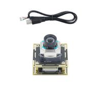 YPREWY Módulo de cámara 4K de baja latencia y lente fija enfocado con detección de 8 MP, carcasa de 30 fps, solución de imagen industrial, cámara web USB de baja latencia con enfoque automático