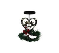 YPREWY Portavelas de Navidad de hierro para decoración de mesa, centros de mesa, soportes decorativos