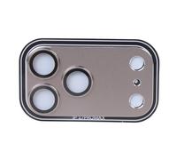 YPREWY Protector de lente de metal con revestimiento resistente a huellas dactilares para teléfono 17, protector de cámara