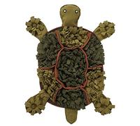 YPREWY Snuffle - Juguete de tortuga de peluche para perros, juguete dispensador de golosinas resistente a los masticables, juguete suave para masticar para perros que fomenta las habilidades de