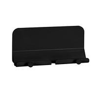 YPREWY Soporte de pared para teléfono inteligente con agujero de carga autoadhesivo para colgar toallero, estante de almacenamiento, estante de almacenamiento en H, gancho para toallas