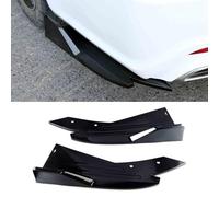 YPSBBHD 2 Piezas Difusor de Parachoques Trasero, Compatible con Buick Encore Encore Plus Envista Encore GX, Coche Canards Extensión de Faldón Lateral Protector de Ángulo,Black
