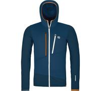 YPSILANTI Fleece Grid Hoody M - C: Deep Ocean_ T: S