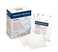 YPSISAN Wundkompresse, 10 x 10 cm, 25 x 2 Stück steril - B07DXL6W5K | Packung (50 Stück)