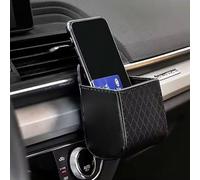 YPSQQHD Caja de Almacenamiento para Salida de Aire de Coche, para Honda Fit 3 Brio, Caja de Almacenamiento Multifuncional para Coche para teléfonos móviles, Interiores,Black