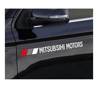 YPXHCZYJ Coche Emblemas para Mitsubishi Lancer Sportback X Pegatinas Emblema Carrocería Calcomanías Car Decoración Estilo Accesorios, 3D Letras Emblema Pegatinas,White Style