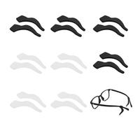 YPYMOD 8 Pares de Gafas Ganchos Universales de Silicone, Soporte Antideslizante para Gafas, Ideal para Sol y Lectura