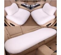 YPZJXQXQ Cojines Asientos Plush A Medida para Aston Martin V12 Vantage V8 Vantage Valhalla Valkyrie Vanquish - Instalación Fácil, Ajuste, Confort para Cada Viaje, White