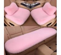 YPZJXQXQ Cojines Asientos Plush A Medida para Opel Adam Karl Corsa Tigra Chevette Astra Olympia - Instalación Fácil, Ajuste, Confort para Cada Viaje, Pink