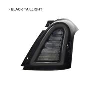 YPZJXQXQ Conjunto de Luces traseras para Coche - Luz Trasera LED Suzuki Swift 2005-2016, Impermeable y Duradero, instalación Plug-and-Play c,I-Black-A Pair