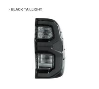 YPZJXQXQ Conjunto de Luces traseras para Coche - Luz Trasera LED Toyota Hilux Revo 2015-2021, Impermeable y Duradero, instalación Plug-and-Play c,D-Black-Left