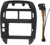 YPZJXQXQ Marco de Radio para Tablero de Coche para VW Polo 2004-2011,Compatibilidad Universal para reemplazo de Radio, Estructura Reforzada para Uso Estable,C-Black and Cable