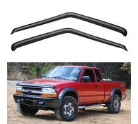 YQAUTEC Viseras de Ventana para Chevrolet S10/GMC Sonoma 1994-2003, deflectores de Viento para Ventana para 1995-2005 S10 Blazer/S15 Jimmy, 1996-2000 Isuzu Hombre