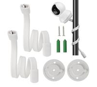 Yqhugbc 2 Piezas Soporte Camara, Soporte de Montaje para Monitor de Bebé, Soporte Camara Vigilancia, Compatible con TP Link Tapo Pan/Tilt C200/C210/C211/C212/C220/C225