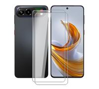 YQINHHME 2 Pieza Cristal Templado para ZTE Nubia Air Pro (6.77 "), Protector de Pantalla Antiarañazos, Antihuellas, 9H, HD, Sin Burbujas, para ZTE Nubia Air Pro Película Protectora