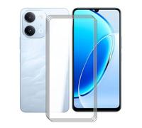YQINHHME 4 Pieza Cristal Templado para Vivo T5 Lite (6.74 "), Protector de Pantalla Antiarañazos, Antihuellas, 9H, HD, Sin Burbujas, para Vivo T5 Lite Película Protectora