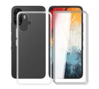 YQINHHME Funda + 4 x Cristal Templado para TCL K70 NXTpaper