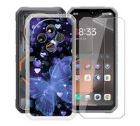 YQINHHME Funda para Blackview Fort 2 (6.56 ") + Protector de Pantalla Cristal Templado, Funda de Silicona Suave Ultrafina Anti-rasguños TPU Carcasa Case para Blackview Fort 2 - XT149