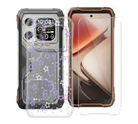 YQINHHME Funda para Blackview Xplore X1 (6.78 ") + Protector de Pantalla Cristal Templado, Funda de Silicona Suave Ultrafina Anti-rasguños TPU Carcasa Case para Blackview Xplore X1 - XT35