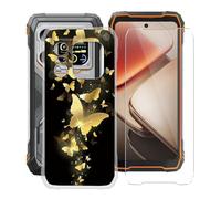 YQINHHME Funda para Blackview Xplore X1 (6.78 ") + Protector de Pantalla Cristal Templado, Funda de Silicona Suave Ultrafina Anti-rasguños TPU Carcasa Case para Blackview Xplore X1 - WMA30