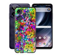 YQINHHME Funda para Cricket Icon Plus 2026 (6.90"), Ultrafina Anti-rasguños X Antichoque Negro Carcasa de Telefono Suave Silicona TPU Caso Case para Cricket Icon Plus 2026 - Colorido