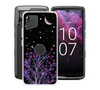 YQINHHME Funda para Crosscall Stellar-M6E (6.1 "), Ultrafina Antichoque y Antiarañazos Protector Case Cover Suave Premium Gel TPU Silicona Bumper Carcasa para Crosscall Stellar-M6E - Noche Tranquila