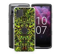 YQINHHME Funda para Crosscall Stellar-M6E (6.1 "), Ultrafina Antichoque y Antiarañazos Protector Case Cover Suave Premium Gel TPU Silicona Bumper Carcasa para Crosscall Stellar-M6E - Duende Verde