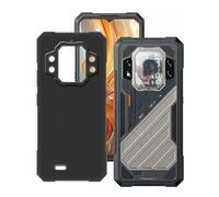 YQINHHME Funda para Cubot King Kong X Pro (6.72"), Ultrafina Anti-rasguños X Antichoque Negro Carcasa de Telefono Suave Silicona TPU Caso Case para Cubot King Kong X Pro - Negro