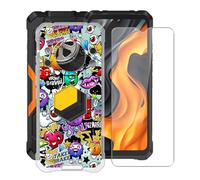 YQINHHME Funda para Cubot Kingkong Power 5 (6.88 ") + Protector de Pantalla Cristal Templado, Funda de Silicona Suave Ultrafina Anti-rasguños Carcasa para Cubot Kingkong Power 5 - XS40