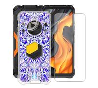 YQINHHME Funda para Cubot Kingkong Power 5 (6.88 ") + Protector de Pantalla Cristal Templado, Funda de Silicona Suave Ultrafina Anti-rasguños Carcasa para Cubot Kingkong Power 5 - Imagen de Espejo
