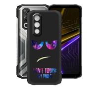 YQINHHME Funda para Doogee Blade 20 MAX (6.60"), Ultrafina Anti-rasguños X Antichoque Negro Carcasa de Telefono Suave Silicona TPU Caso Case para Doogee Blade 20 MAX - DUO4