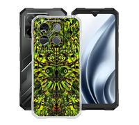 YQINHHME Funda para Doogee Blade GT Pro (6.72 "), Ultrafina Antichoque y Antiarañazos Protector Case Cover Suave Premium Gel TPU Silicona Bumper Carcasa para Doogee Blade GT Pro - Duende Verde