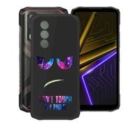 YQINHHME Funda para Doogee Blade20 Plus, Silicona Case, DUO4