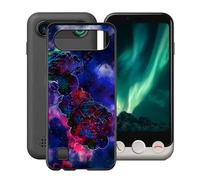YQINHHME Funda para Doro Aurora A10 (4.50"), Ultrafina Anti-rasguños X Antichoque Negro Carcasa de Telefono Suave Silicona TPU Caso Case para Doro Aurora A10 - Nube Rosa