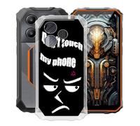 YQINHHME Funda para Oscal Marine 2 (6.56 "), Ultrafina Antichoque y Antiarañazos Protector Case Cover Suave Premium Gel TPU Silicona Bumper Carcasa para Oscal Marine 2 - No me Toque