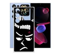 YQINHHME Funda para Oukitel C62 (6.88 "), Ultrafina Antichoque y Antiarañazos Protector Case Cover Suave Premium Gel TPU Silicona Bumper Carcasa para Oukitel C62 - No me Toque