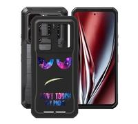 YQINHHME Funda para Oukitel WP300 5G (6.80"), Ultrafina Anti-rasguños X Antichoque Negro Carcasa de Telefono Suave Silicona TPU Caso Case para Oukitel WP300 5G - DUO4