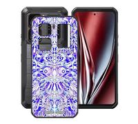 YQINHHME Funda para Oukitel WP300 5G (6.80"), Ultrafina Anti-rasguños X Antichoque Negro Carcasa de Telefono Suave Silicona TPU Caso Case para Oukitel WP300 5G - Espejo