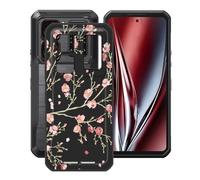 YQINHHME Funda para Oukitel WP300 5G (6.80"), Ultrafina Anti-rasguños X Antichoque Negro Carcasa de Telefono Suave Silicona TPU Caso Case para Oukitel WP300 5G - Camelia