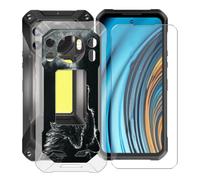 YQINHHME Funda para Oukitel WP61 (6.80 ") + Protector de Pantalla Cristal Templado, Funda de Silicona Suave Ultrafina Anti-rasguños TPU Carcasa Case para Oukitel WP61 - Mirar hacia Arriba
