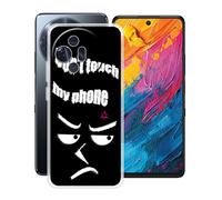 YQINHHME Funda para TCL 60 XE NxtPaper 5G (6.78 "), Ultrafina Antichoque y Antiarañazos Protector Case Cover Suave Premium Gel TPU Silicona Bumper Carcasa para TCL 60 XE NxtPaper 5G - No me Toque