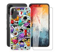 YQINHHME Funda para TCL K70 NXTpaper + Cristal Templado - XS40