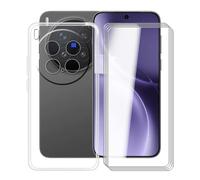 YQINHHME Funda para Vivo X300 Pro (6.78 ") + 4 X Cristal Templado Protector de Pantalla, Antichoque Anti-Arañazos Carcasa Ultrafina Suave TPU Cover Case para Vivo X300 Pro - Clear