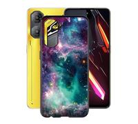 YQINHHME Funda para ZTE Nubia Neo 3 (6.80"), Ultrafina Anti-rasguños X Antichoque Negro Carcasa de Telefono Suave Silicona TPU Caso Case para ZTE Nubia Neo 3 - WMA33