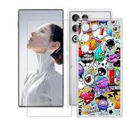 YQINHHME Funda para ZTE Nubia RedMagic 11 Air (6.85 ") + Protector de Pantalla Cristal Templado, Funda de TPU Suave Ultrafina Anti-rasguños Carcasa para ZTE Nubia RedMagic 11 Air - XS40