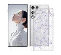 YQINHHME Funda para ZTE Nubia RedMagic 11 Air (6.85 ") + Protector de Pantalla Cristal Templado, Funda de TPU Suave Ultrafina Anti-rasguños Carcasa para ZTE Nubia RedMagic 11 Air - XT35